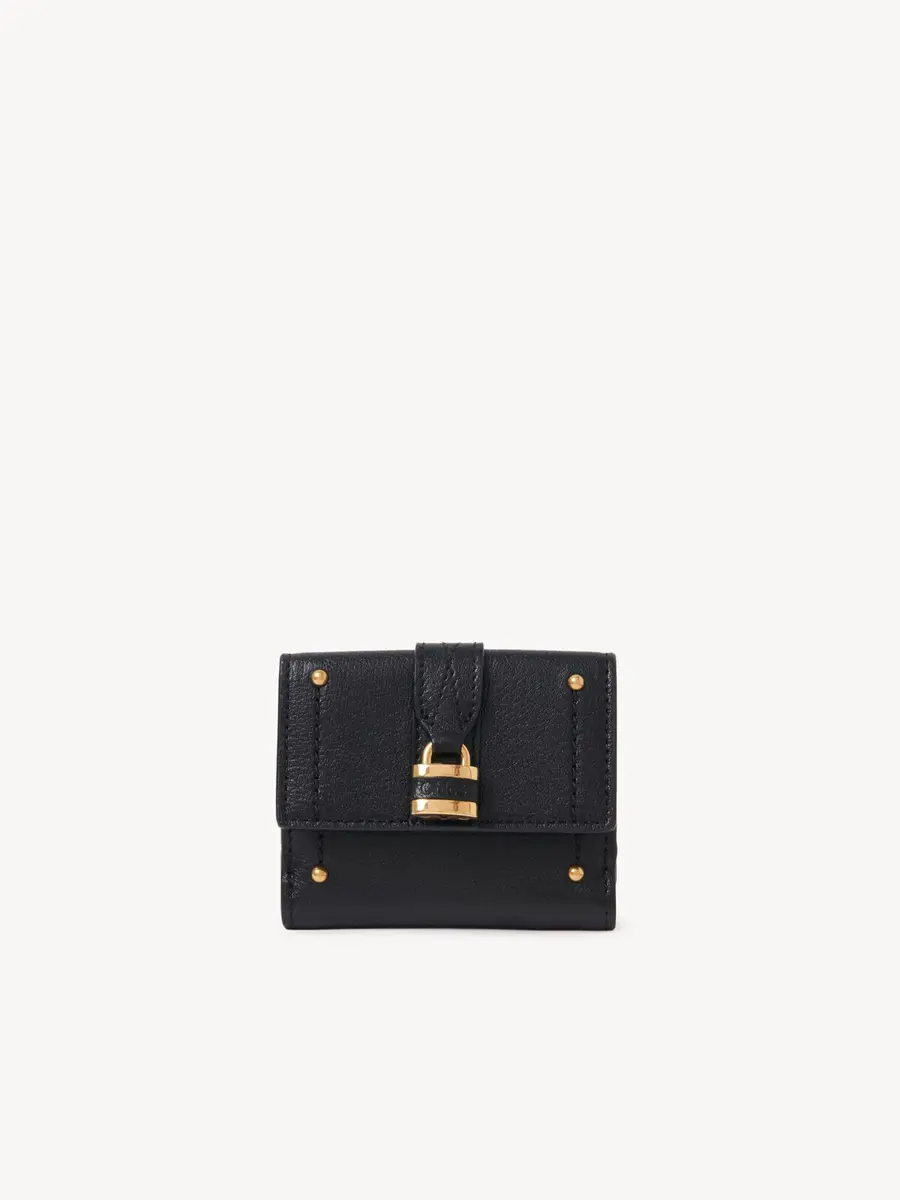 Chloé Mini Paddington tri-fold in grained leather | Thumbnail 2 Chloé Mini Paddington tri-fold in grained leather | Thumbnail 2