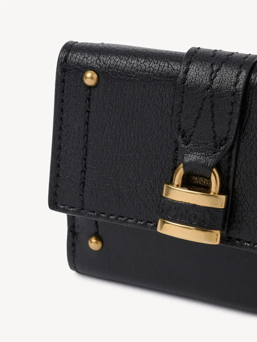 Chloé Mini Paddington tri-fold in grained leather | Thumbnail 6 Chloé Mini Paddington tri-fold in grained leather | Thumbnail 6