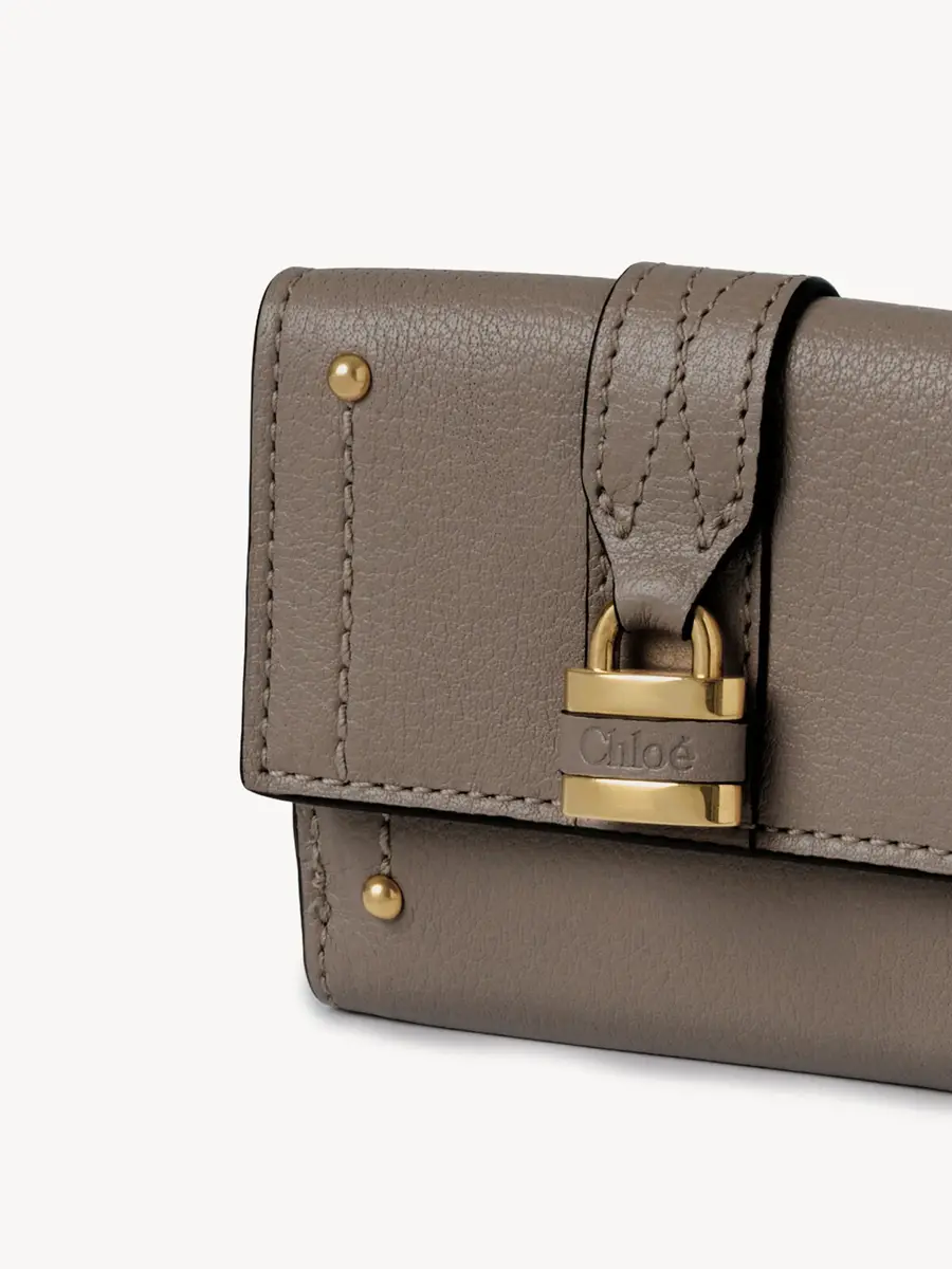 Chloé Mini Paddington tri-fold in grained leather | Thumbnail 6 Chloé Mini Paddington tri-fold in grained leather | Thumbnail 6