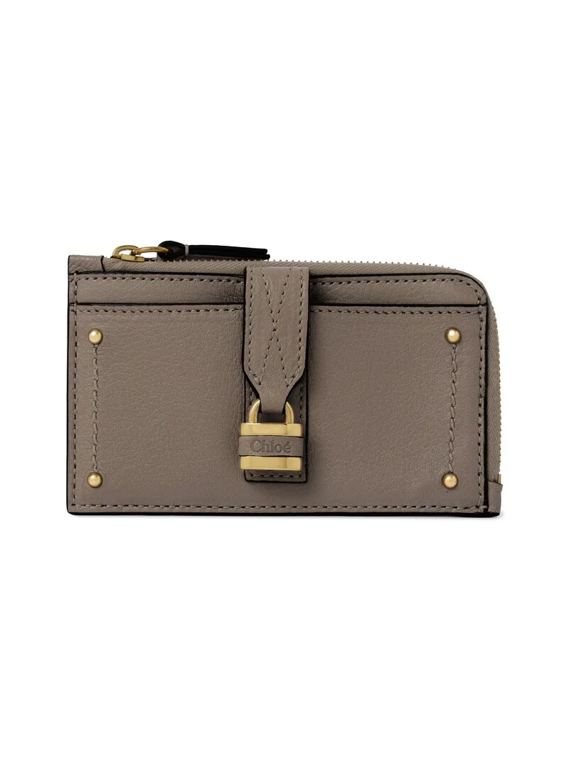 Small Paddington purse with card slots in grained leather