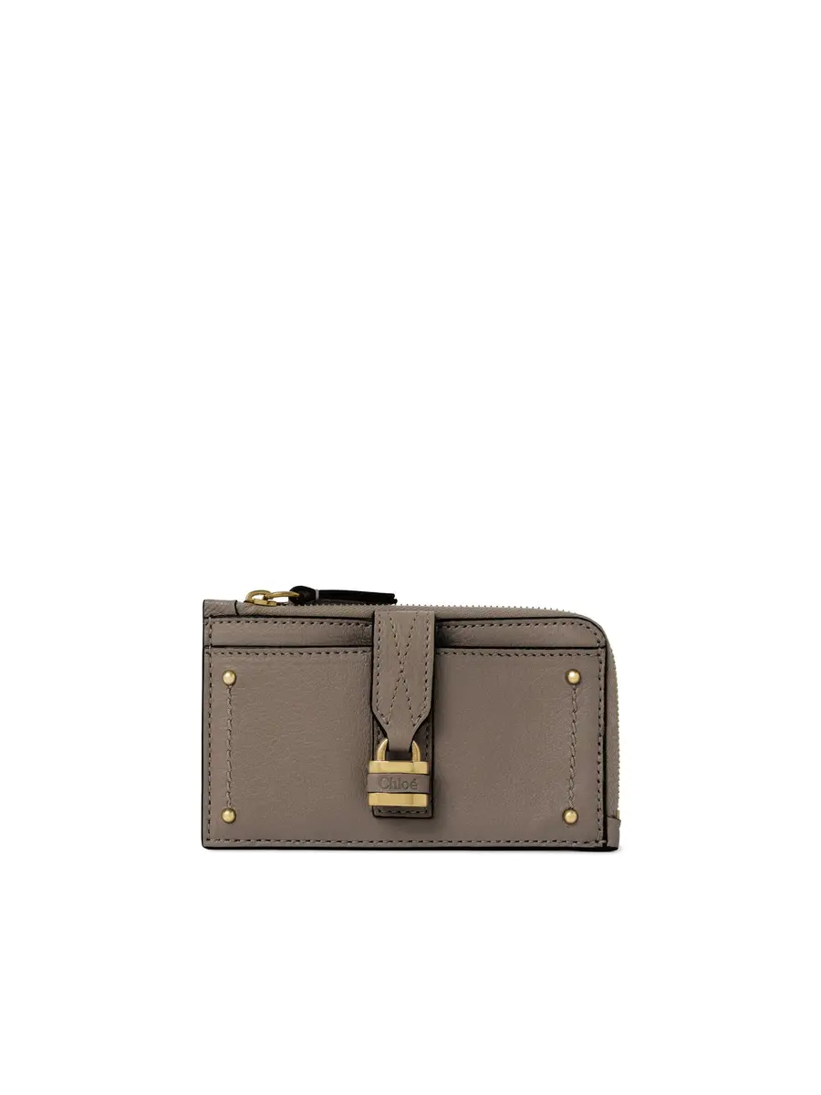 Chloé Small Paddington purse with card slots in grained leather | Image 1 Chloé Small Paddington purse with card slots in grained leather | Image 1