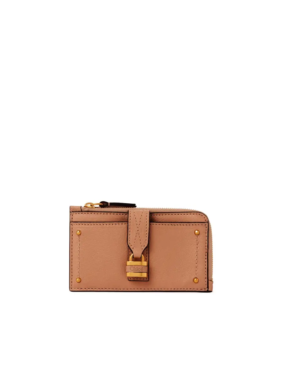 Chloé Small Paddington purse with card slots in grained leather | Image 1 Chloé Small Paddington purse with card slots in grained leather | Image 1