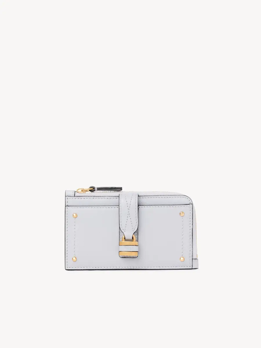 Chloé Small Paddington purse with card slots in grained leather | Thumbnail 2 Chloé Small Paddington purse with card slots in grained leather | Thumbnail 2