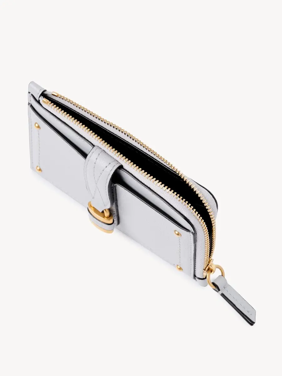 Chloé Small Paddington purse with card slots in grained leather | Thumbnail 5 Chloé Small Paddington purse with card slots in grained leather | Thumbnail 5