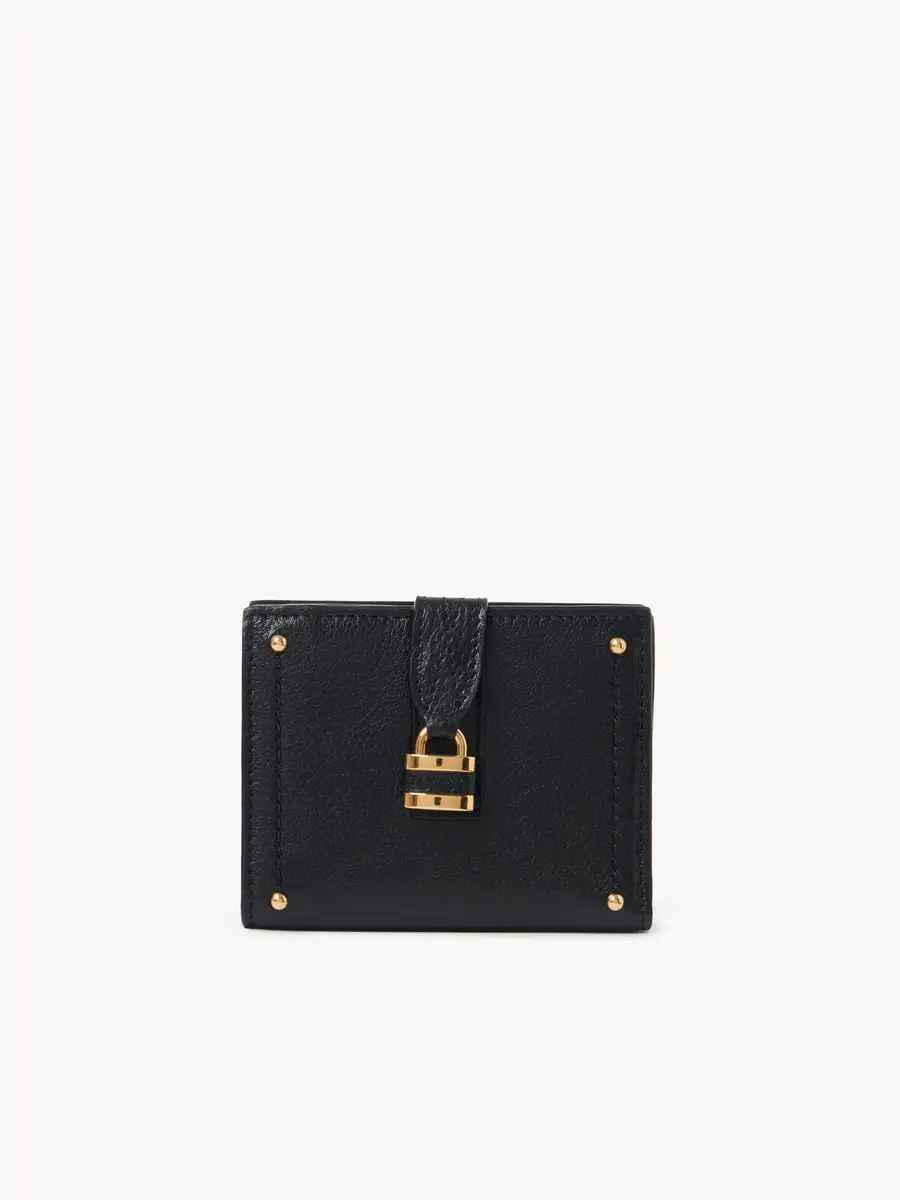 Chloé Paddington square wallet in grained leather | Thumbnail 2 Chloé Paddington square wallet in grained leather | Thumbnail 2