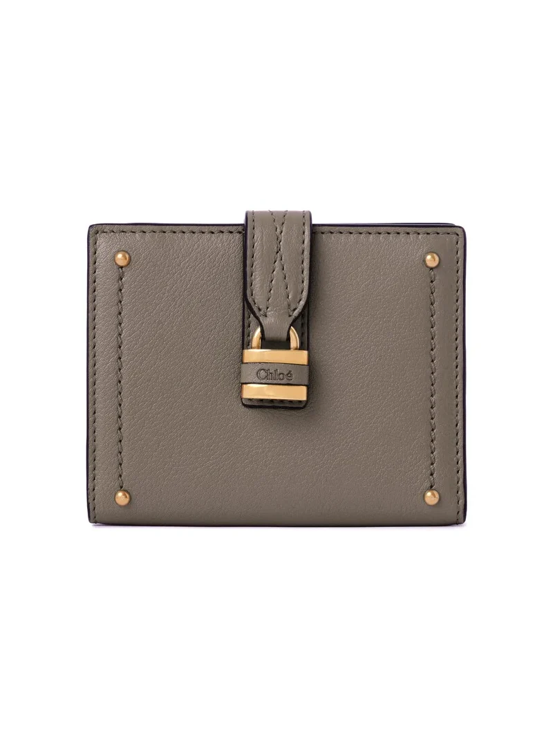 Chloé Paddington square wallet in grained leather