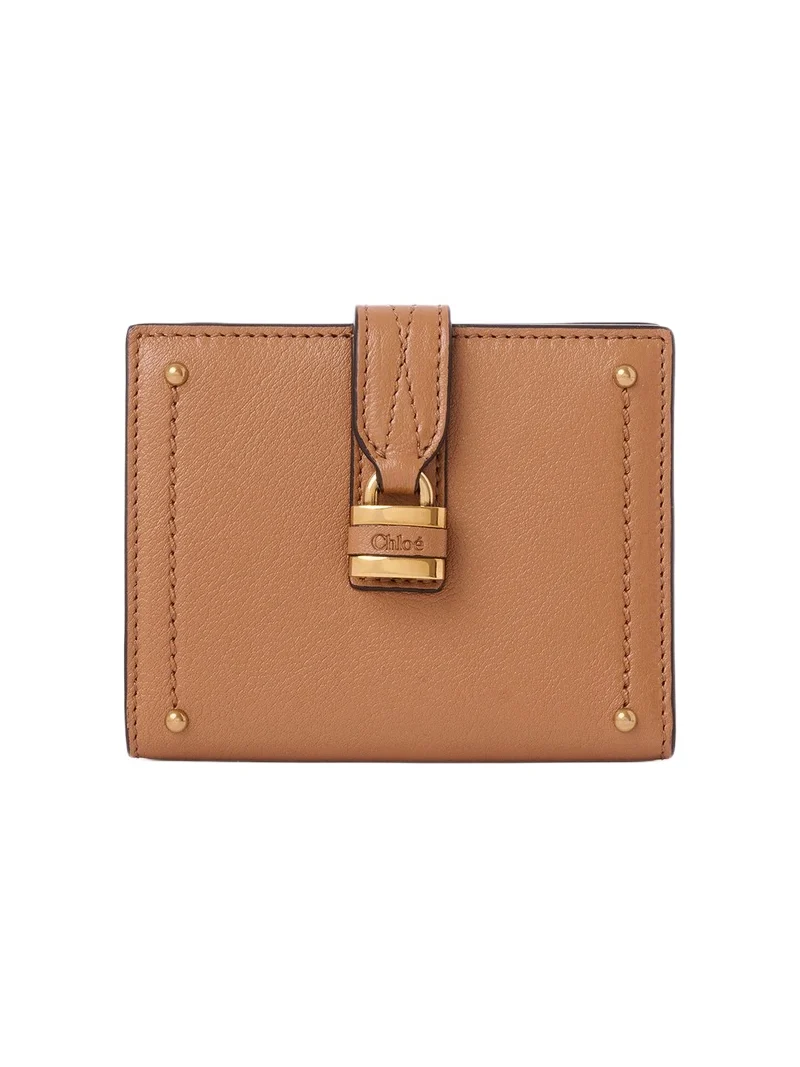 Chloé Paddington square wallet in grained leather