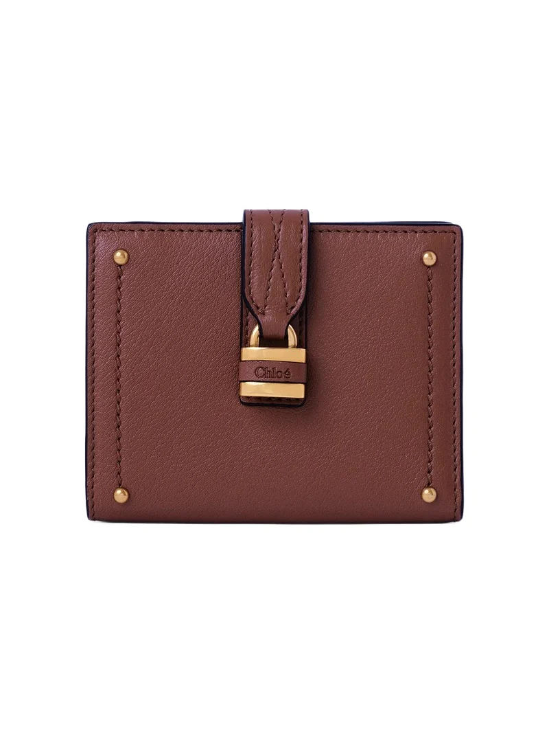 Chloé Paddington square wallet in grained leather