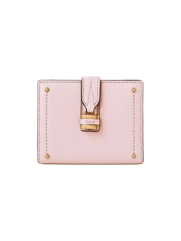 Paddington square wallet in grained leather Paddington square wallet in grained leather