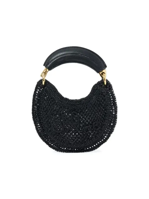 Mini Summer Banana hobo bag in crochet