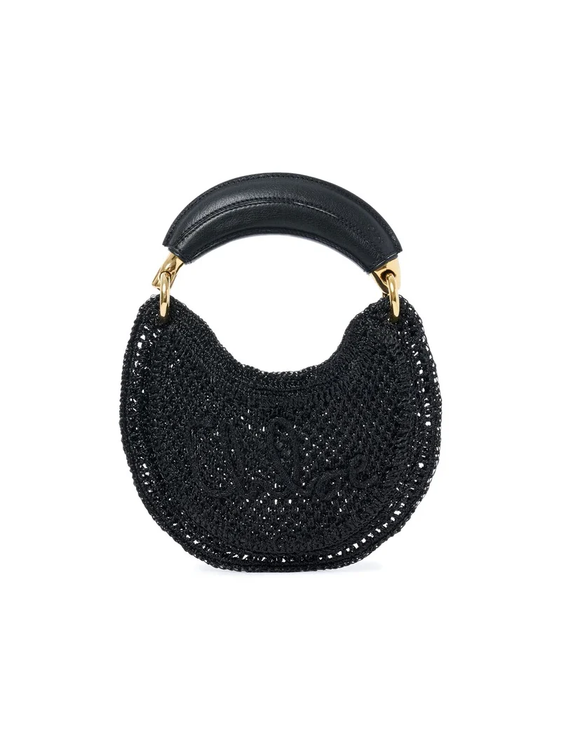 Chloé Mini Summer Banana hobo bag in crochet