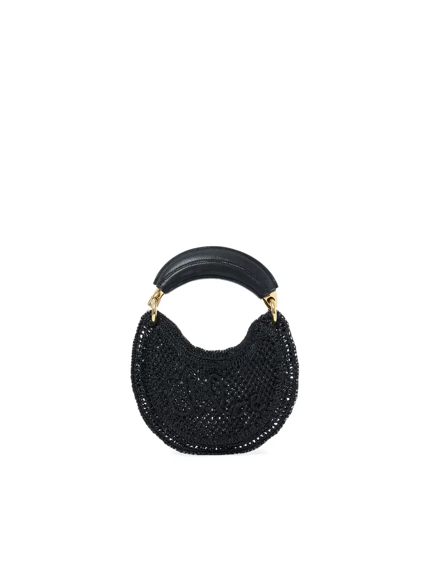 Chloé Mini Summer Banana hobo bag in crochet