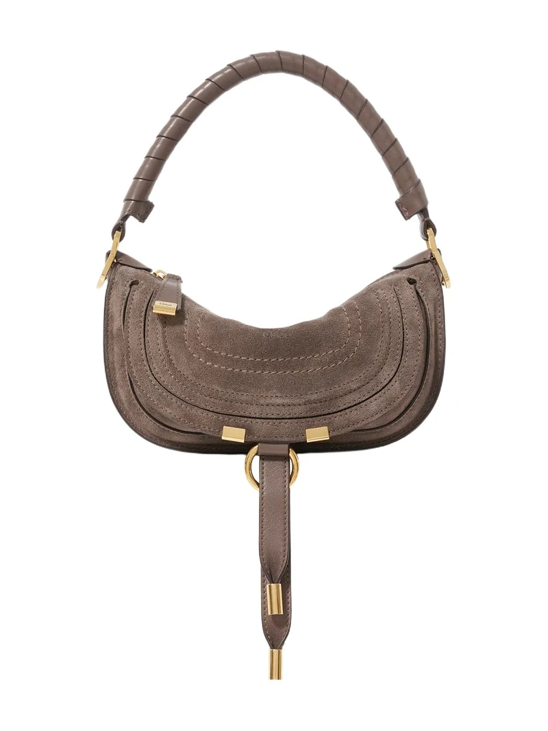 Mini Marcie shoulder bag in suede leather Mini Marcie shoulder bag in suede leather
