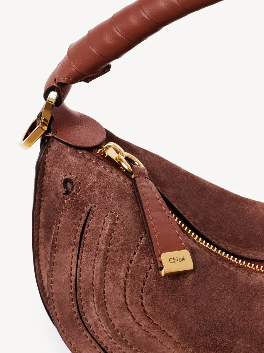 Chloé Mini Marcie shoulder bag in suede leather | Thumbnail 7 Chloé Mini Marcie shoulder bag in suede leather | Thumbnail 7