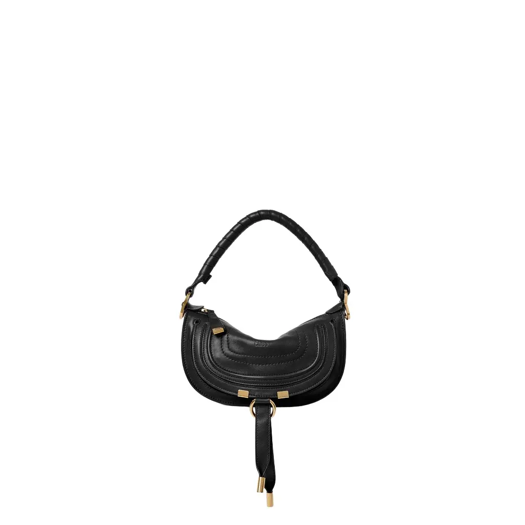 Chloé Mini Marcie shoulder bag in soft leather | Image 1 Chloé Mini Marcie shoulder bag in soft leather | Image 1