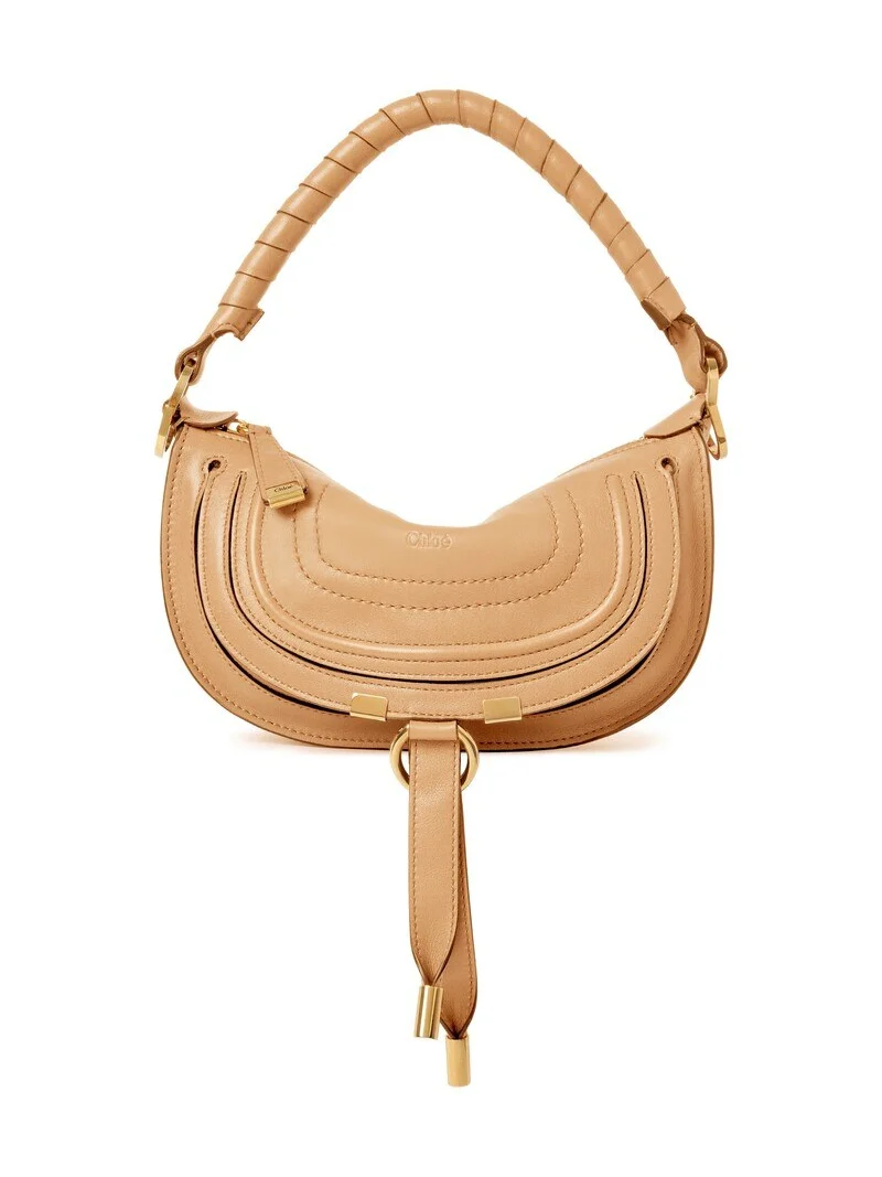 Chloé Mini Marcie shoulder bag in soft leather