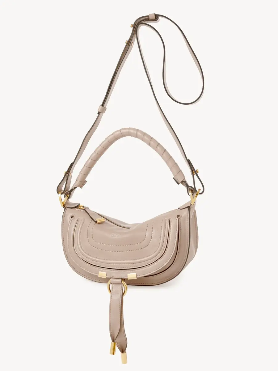Chloé Mini Marcie shoulder bag in soft leather | Thumbnail 3 Chloé Mini Marcie shoulder bag in soft leather | Thumbnail 3