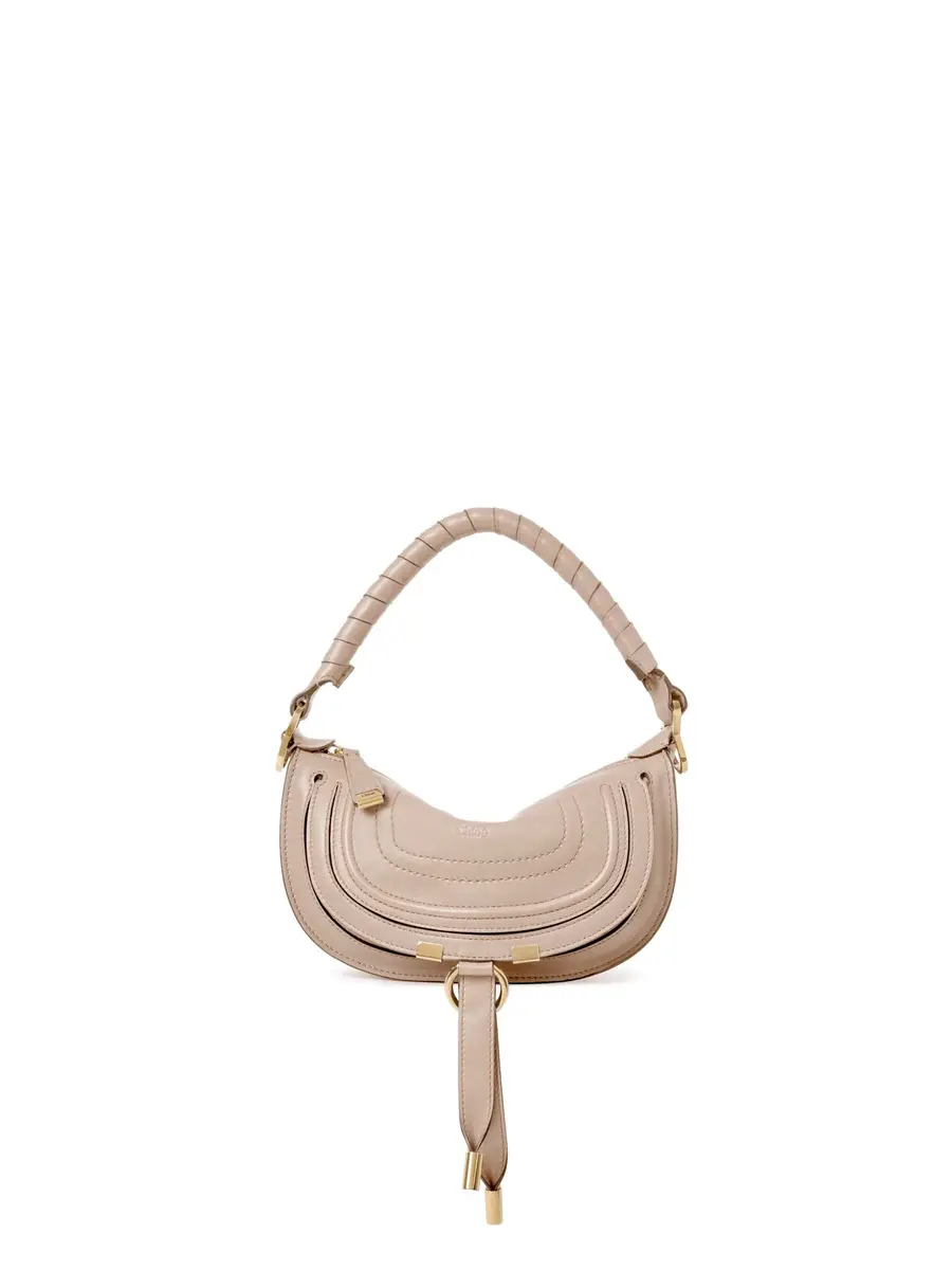 Chloé Mini Marcie shoulder bag in soft leather | Image 1 Chloé Mini Marcie shoulder bag in soft leather | Image 1