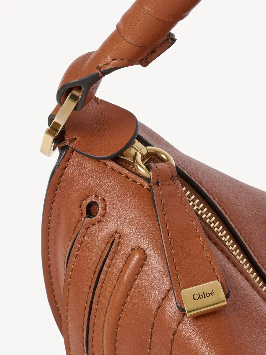 Chloé Mini Marcie shoulder bag in soft leather | Thumbnail 6 Chloé Mini Marcie shoulder bag in soft leather | Thumbnail 6