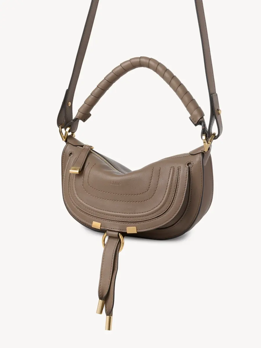 Chloé Mini Marcie shoulder bag in soft leather | Thumbnail 4