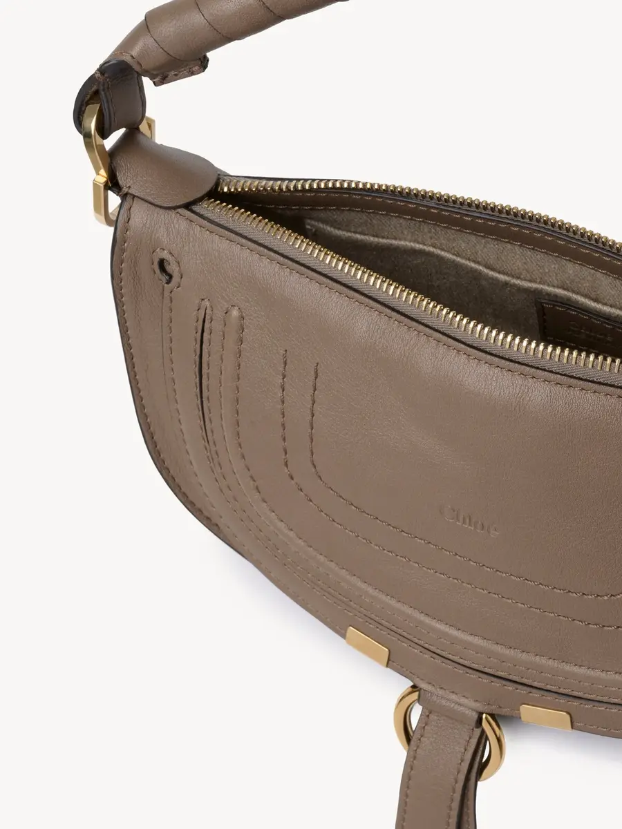 Chloé Mini Marcie shoulder bag in soft leather | Thumbnail 6