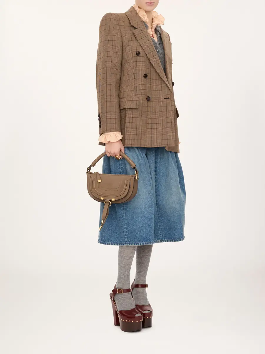 Chloé Mini Marcie shoulder bag in soft leather | Thumbnail 8