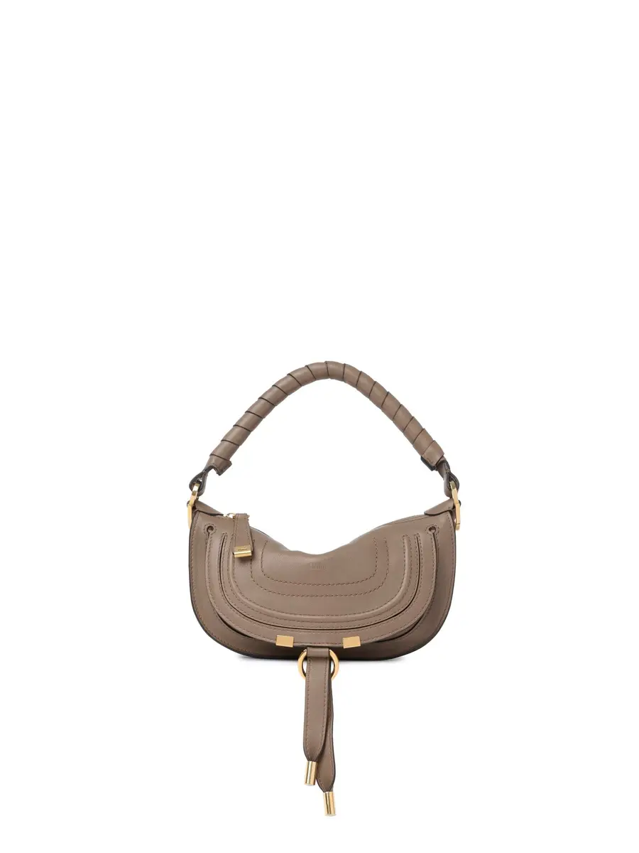 Chloé Mini Marcie shoulder bag in soft leather | Image 1 Chloé Mini Marcie shoulder bag in soft leather | Image 1