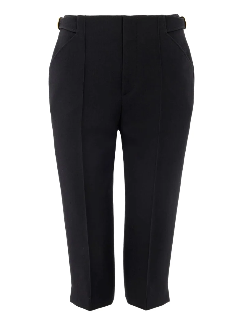 Chloé Tailored capri pants in wool crêpe