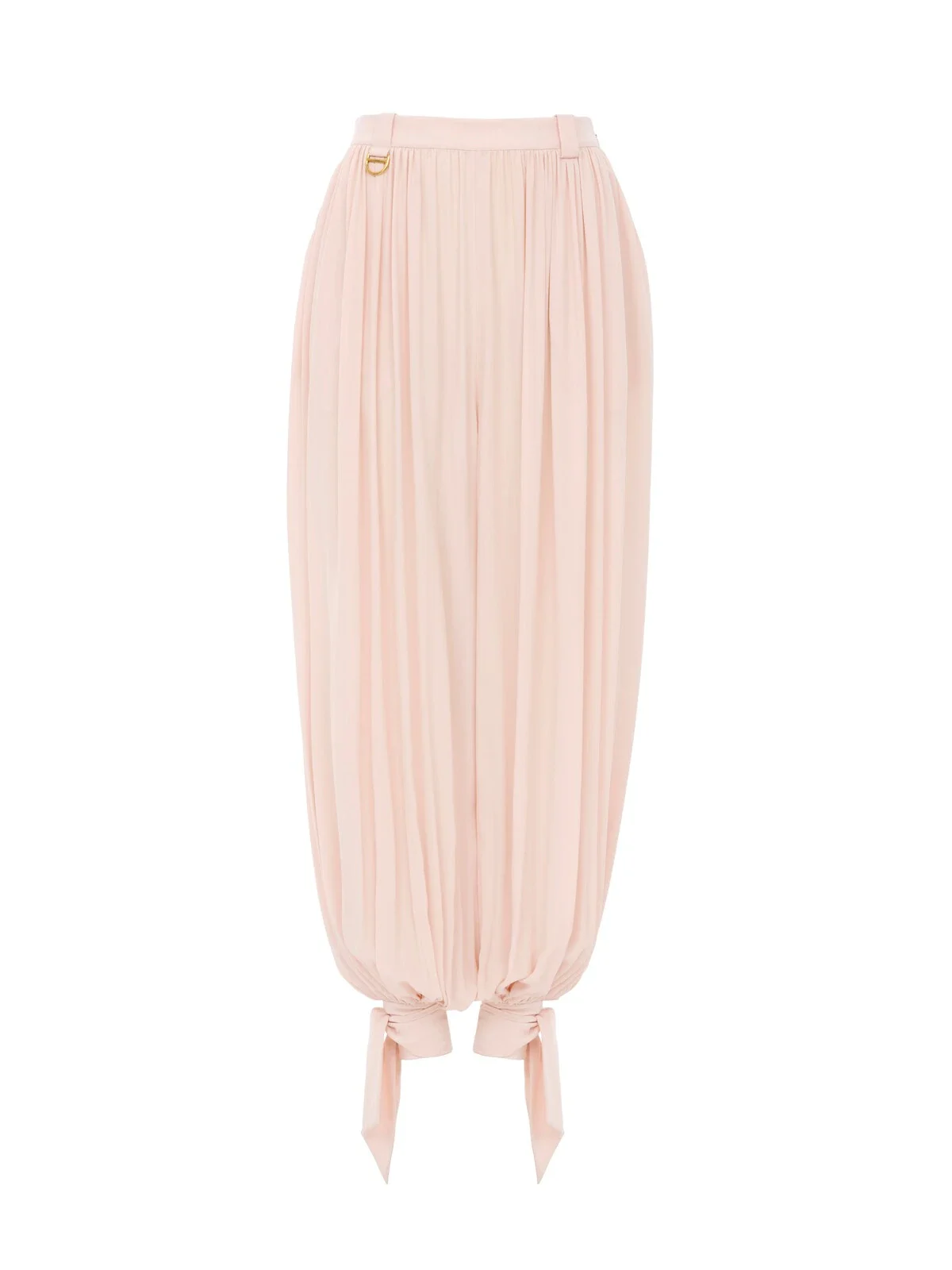 Fluid cropped pants in silk Fluid cropped pants in silk