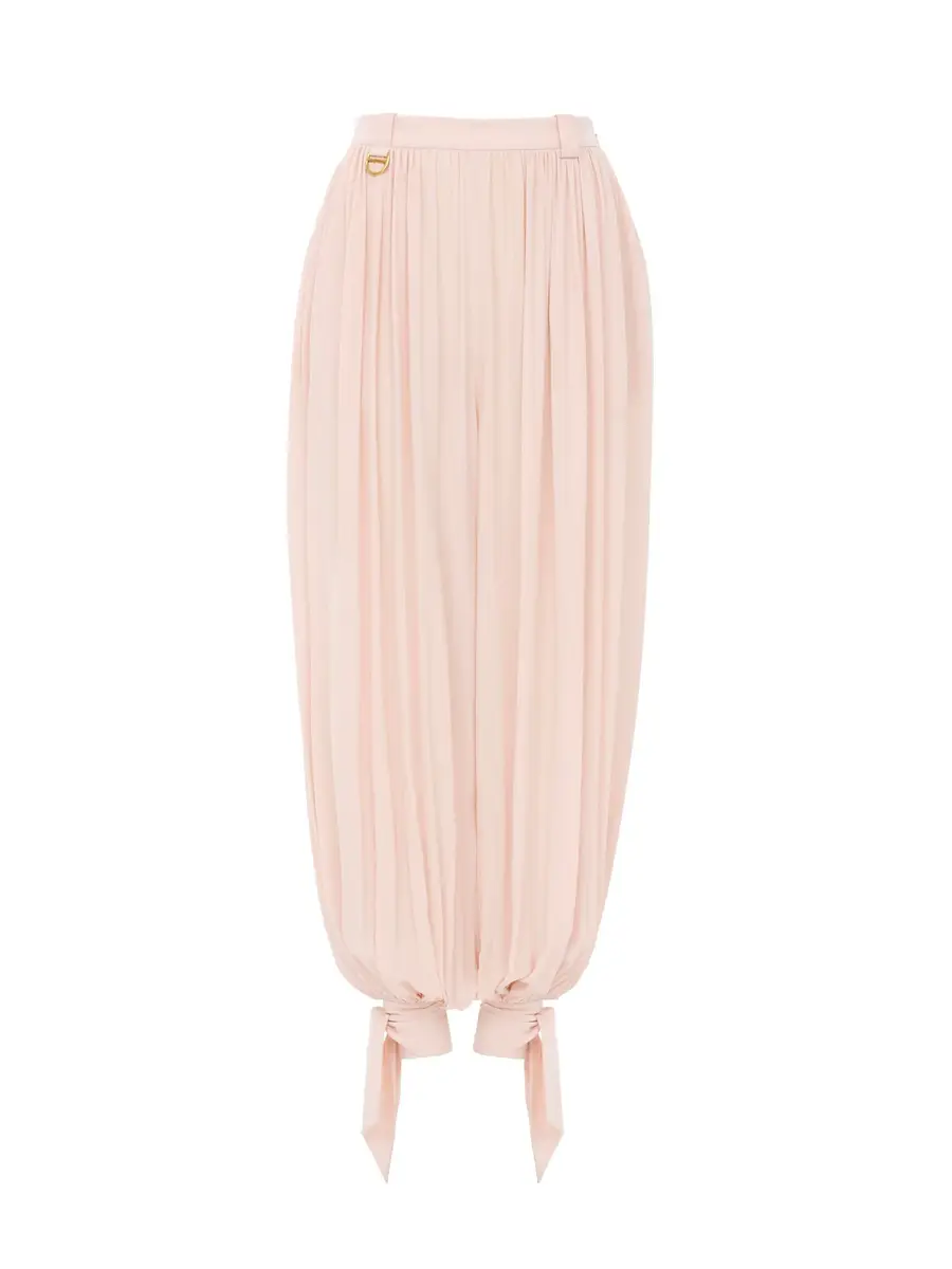 Chloé Fluid cropped pants in silk | Image 1 Chloé Fluid cropped pants in silk | Image 1
