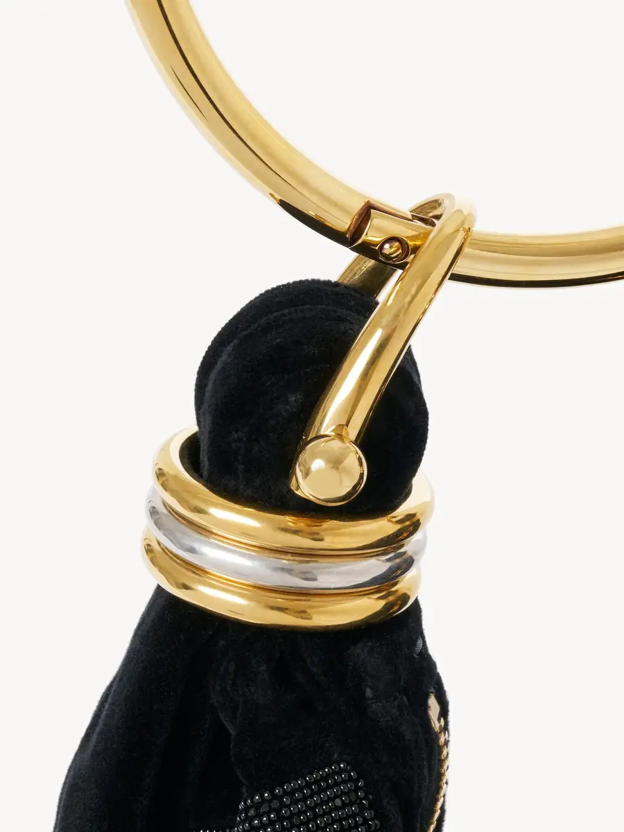 Chloé Mini Bracelet Hobo bag in suede leather | Thumbnail 6 Chloé Mini Bracelet Hobo bag in suede leather | Thumbnail 6