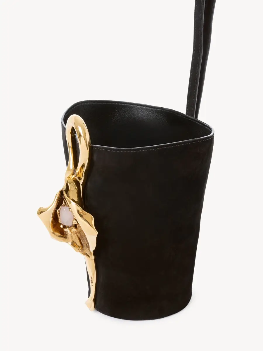 Chloé Small Eden Treasures wristlet bucket bag in suede leather | Thumbnail 6 Chloé Small Eden Treasures wristlet bucket bag in suede leather | Thumbnail 6
