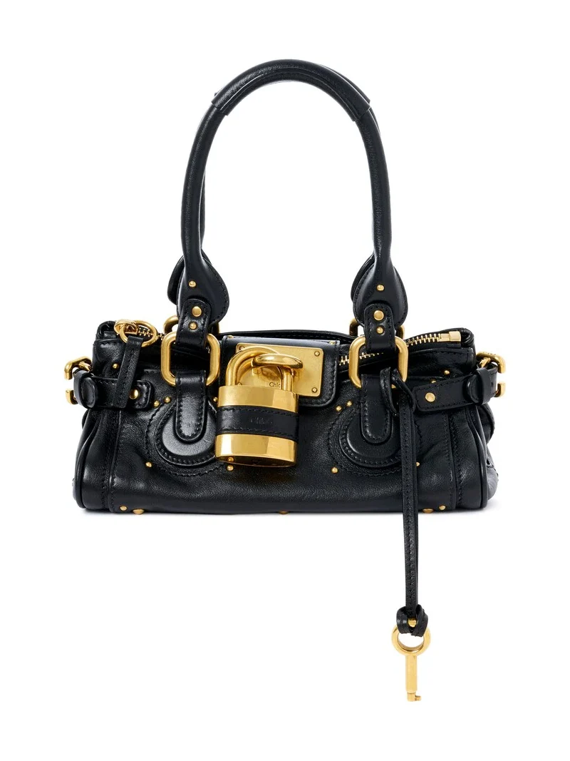 Small Paddington bag in grained leather Small Paddington bag in grained leather