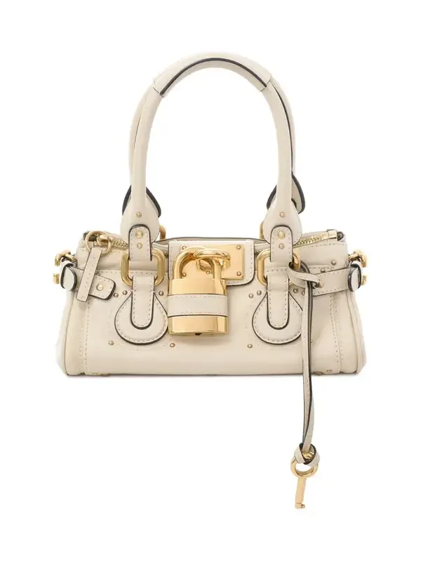 Small Paddington bag in grained leather Small Paddington bag in grained leather