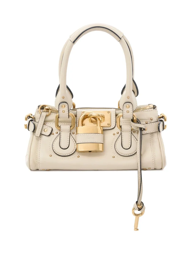 Small Paddington bag in grained leather Small Paddington bag in grained leather