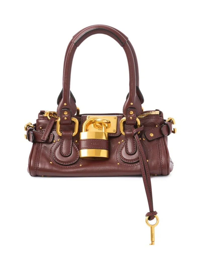Small Paddington bag in grained leather Small Paddington bag in grained leather
