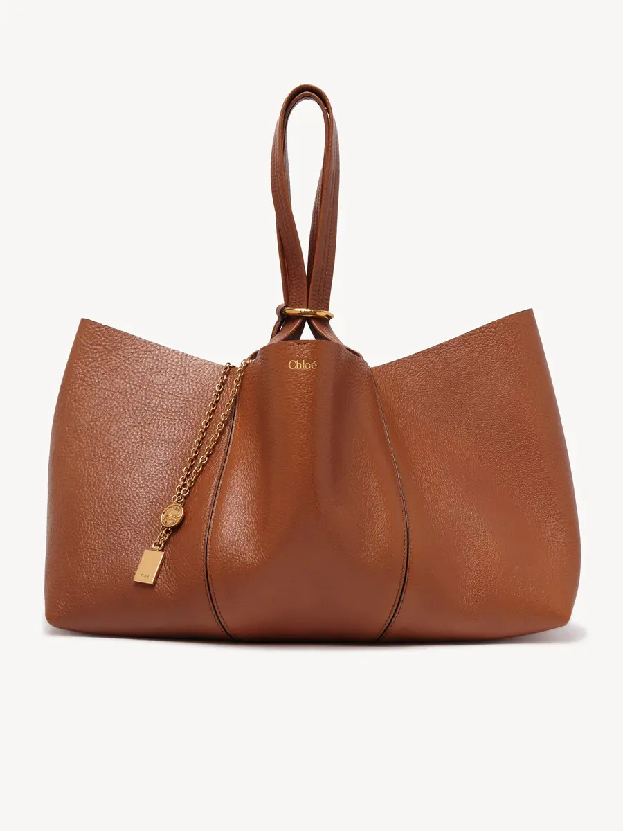 Chloé Chloé Spin east-west tote bag in grained leather | Thumbnail 2 Chloé Chloé Spin east-west tote bag in grained leather | Thumbnail 2