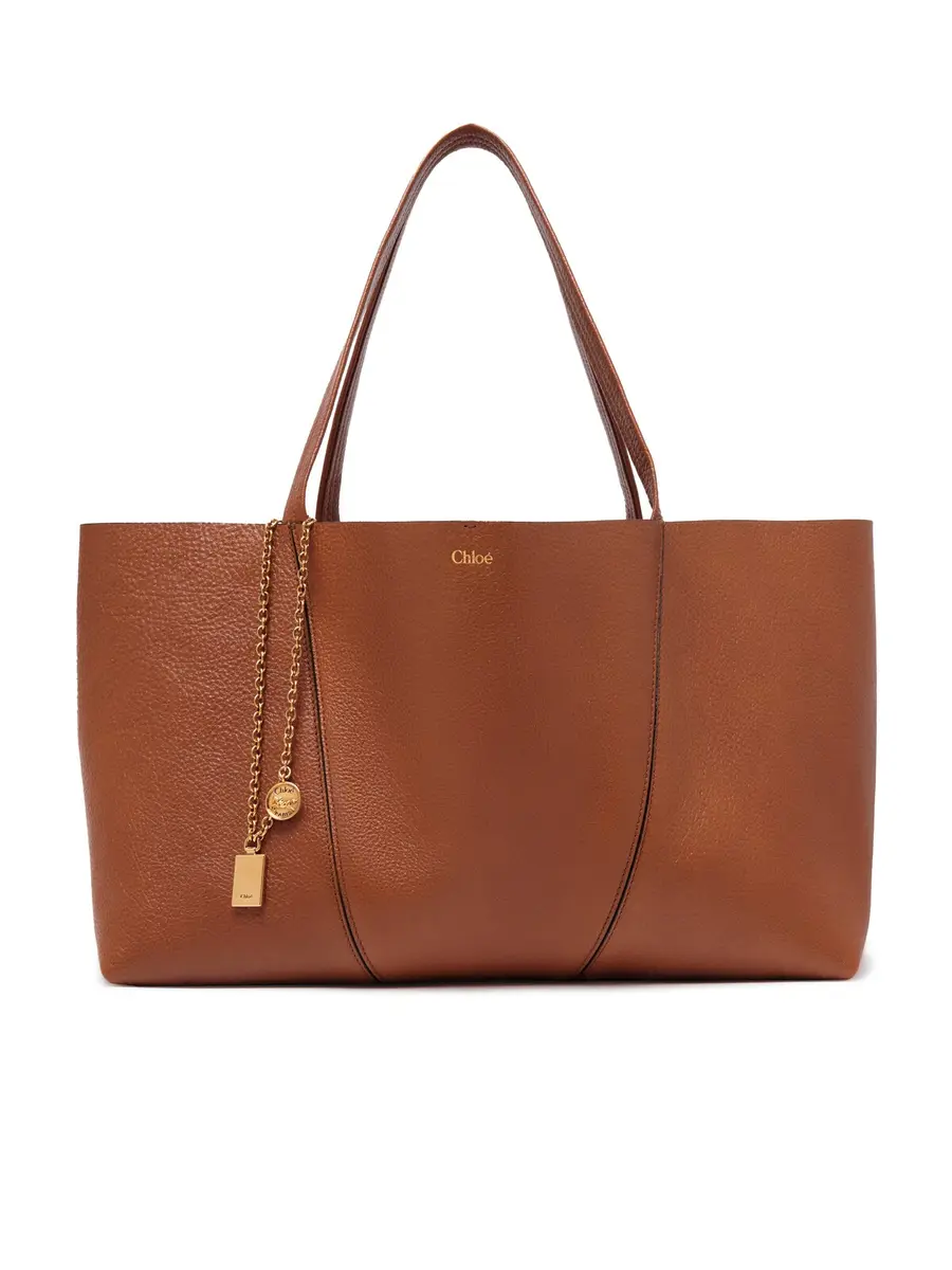 Chloé Chloé Spin east-west tote bag in grained leather | Thumbnail 8 Chloé Chloé Spin east-west tote bag in grained leather | Thumbnail 8