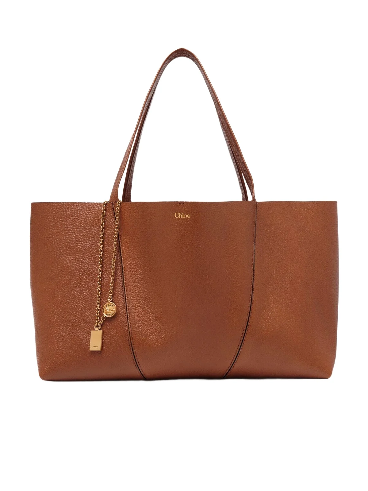 Chloé Chloé Spin east-west tote bag in grained leather