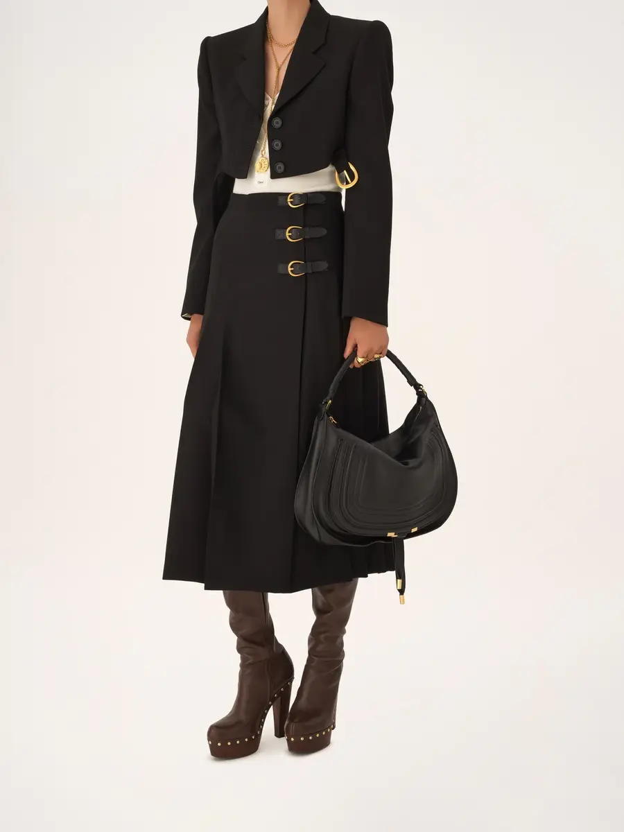 Chloé Marcie shoulder bag in soft leather | Thumbnail 8