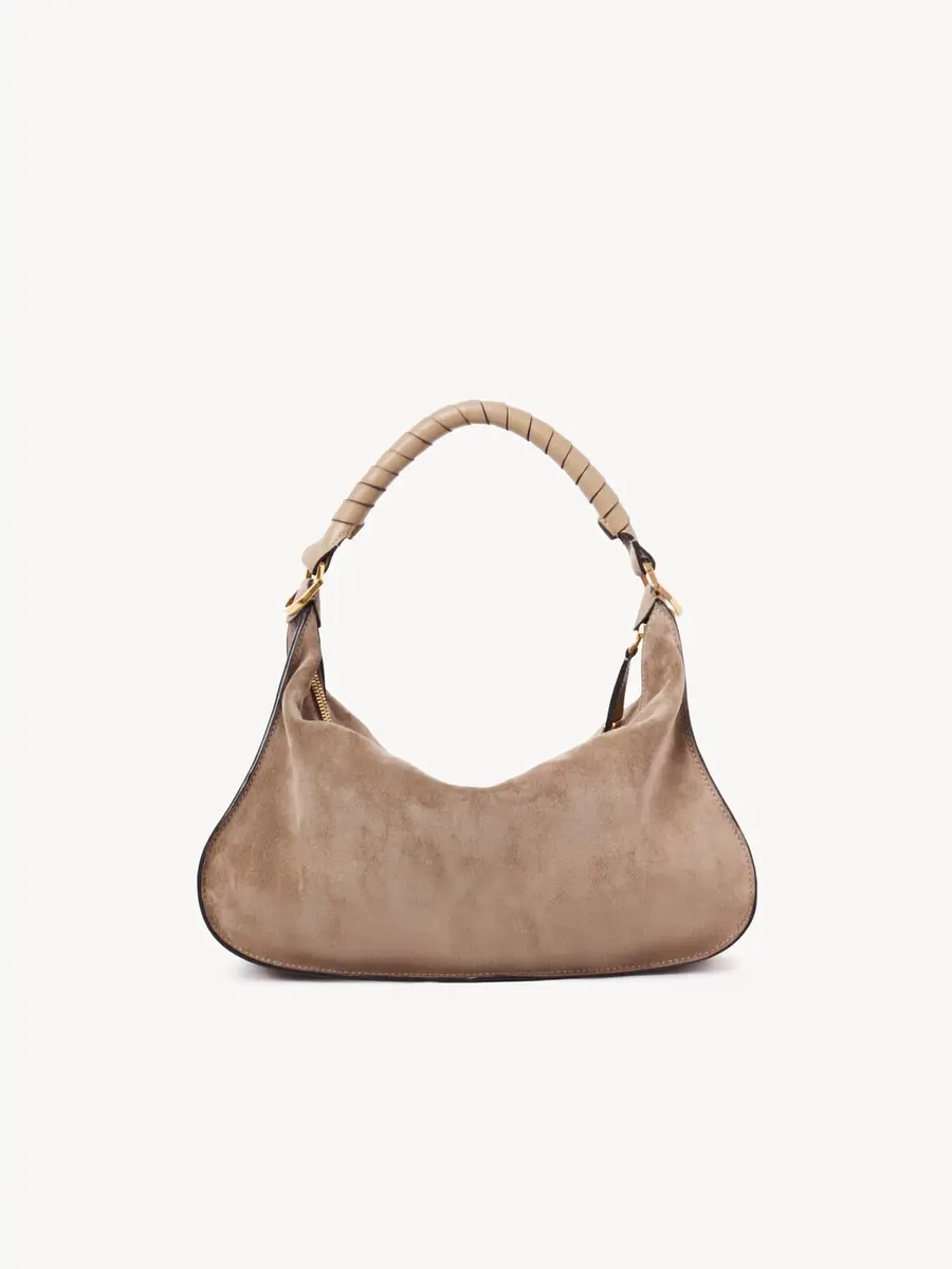 Chloé Small Marcie shoulder bag in suede leather | Thumbnail 6 Chloé Small Marcie shoulder bag in suede leather | Thumbnail 6
