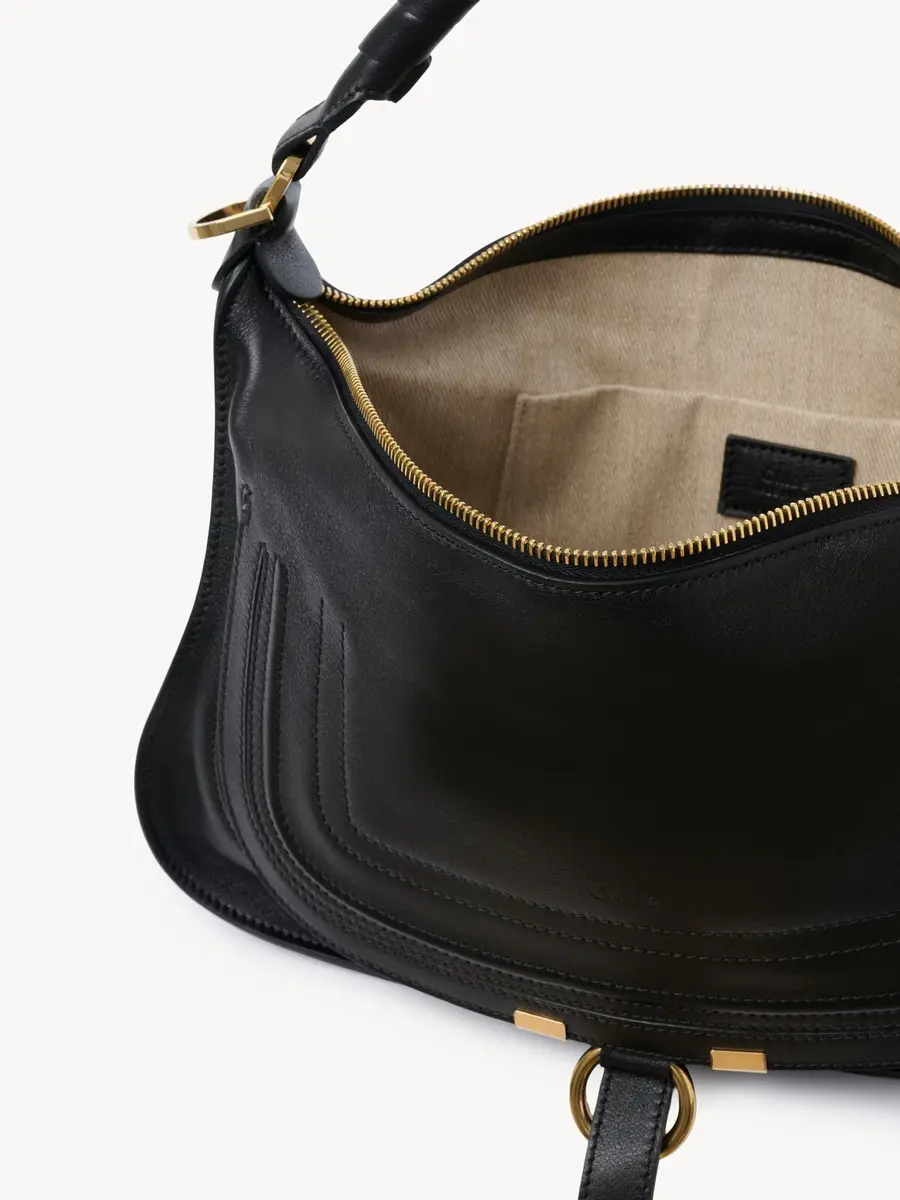 Chloé Small Marcie shoulder bag in soft leather | Thumbnail 7