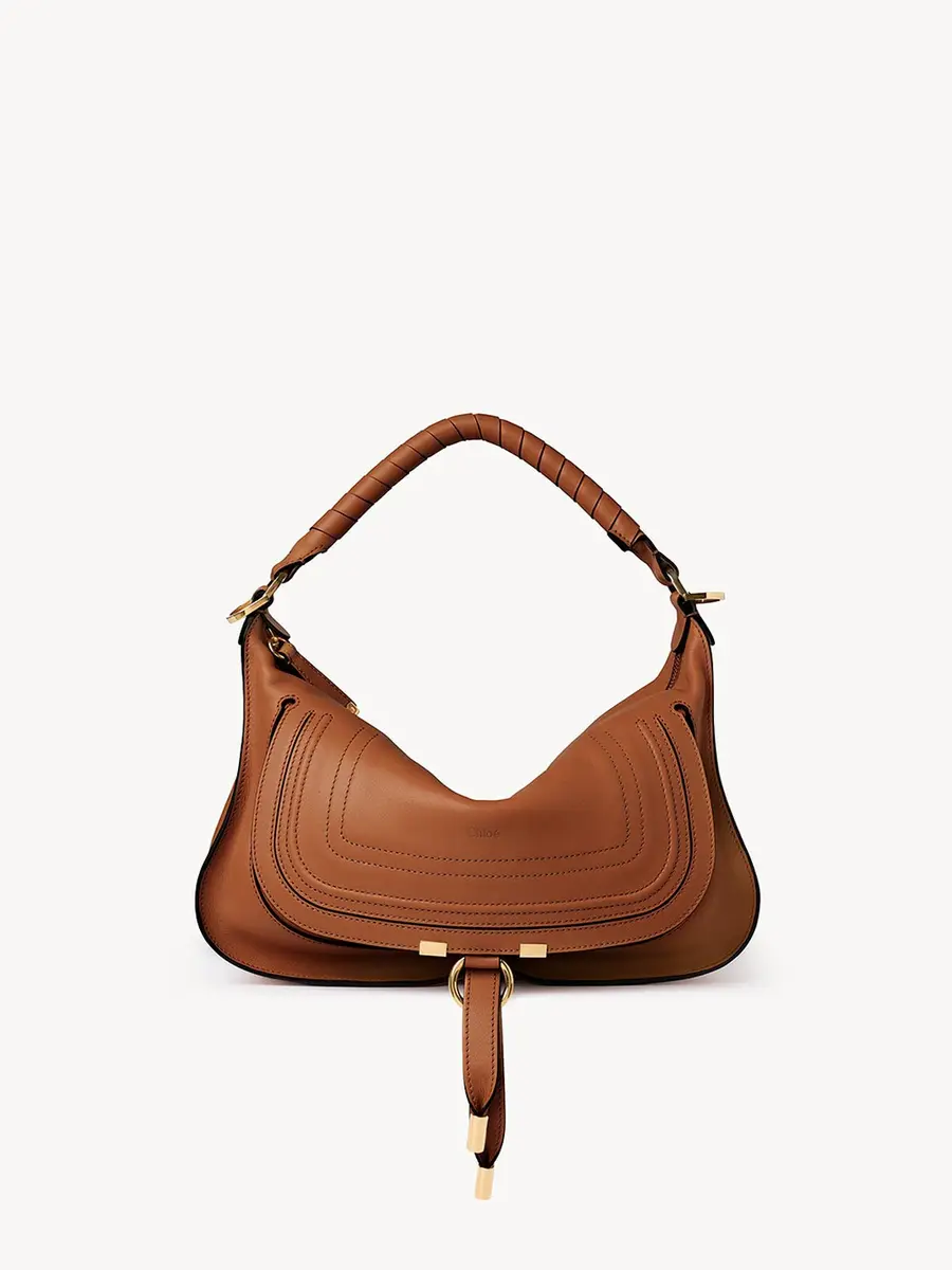 Chloé Small Marcie shoulder bag in soft leather | Thumbnail 2