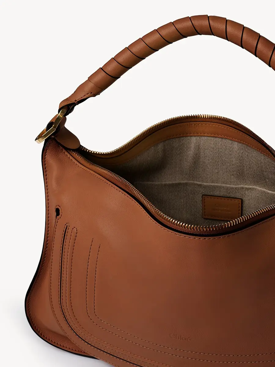 Chloé Small Marcie shoulder bag in soft leather | Thumbnail 7