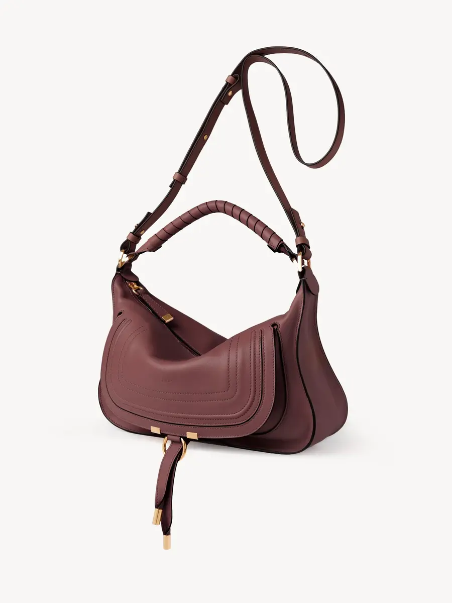 Chloé Small Marcie shoulder bag in soft leather | Thumbnail 3 Chloé Small Marcie shoulder bag in soft leather | Thumbnail 3