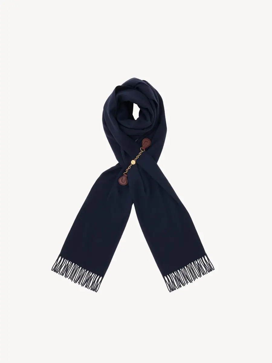 Chloé The Chloé Horse Medal scarf in wool | Thumbnail 2
