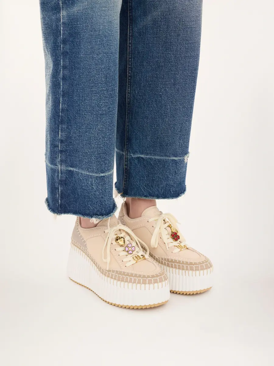 Chloé Nama wedge sneaker | Thumbnail 3 Chloé Nama wedge sneaker | Thumbnail 3