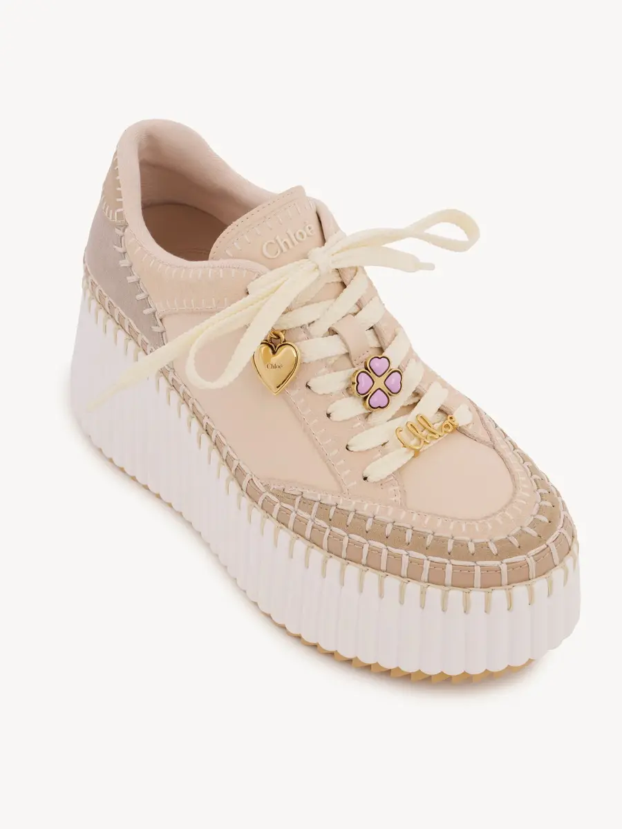 Chloé Nama wedge sneaker | Thumbnail 6 Chloé Nama wedge sneaker | Thumbnail 6