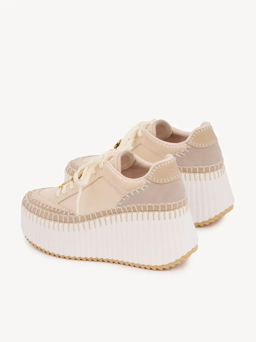 Chloé Nama wedge sneaker | Thumbnail 7 Chloé Nama wedge sneaker | Thumbnail 7