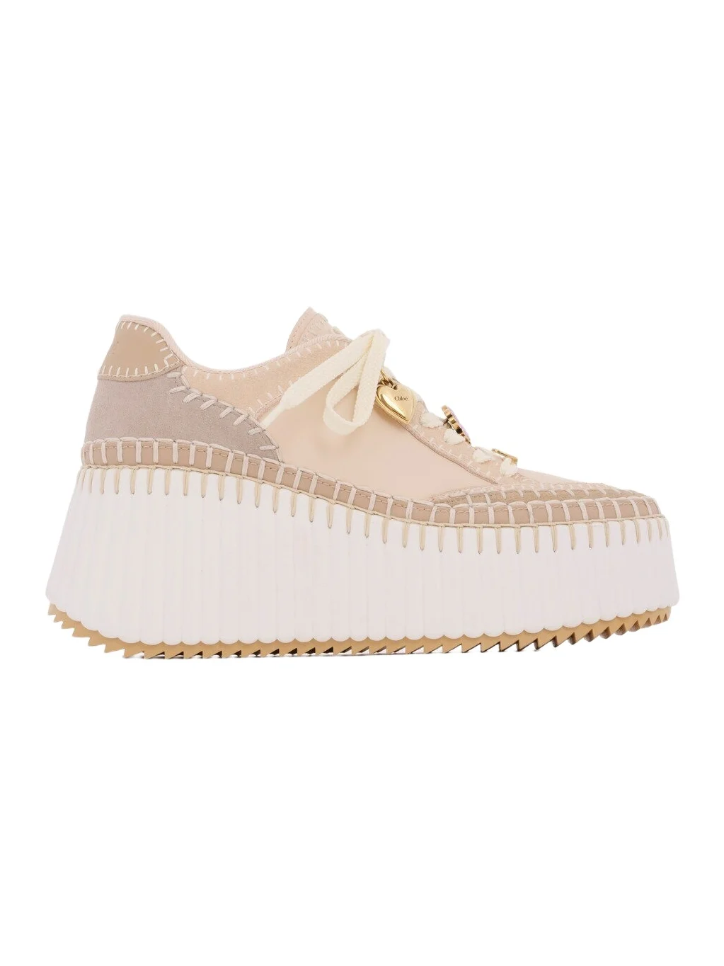 Chloé Nama wedge sneaker